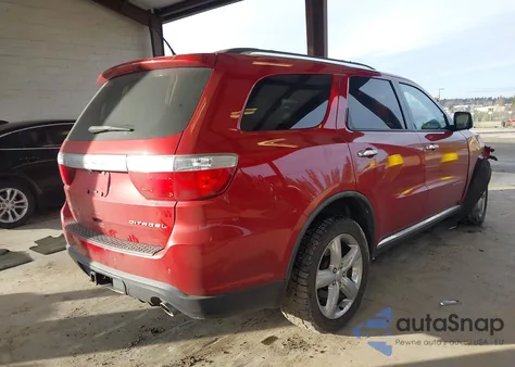 2011 Dodge Durango Citadel z USA, uszkodzony, nr VIN 1D4SE5GT5BC595424